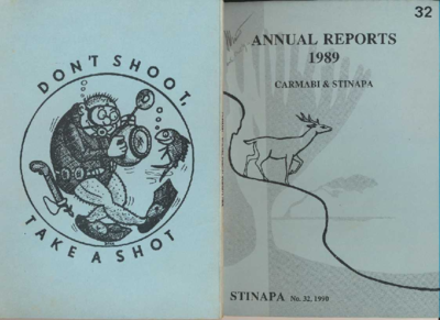 Annual reports Carmabi - Stinapa 1989 / Adolphe O. Debrot, 1990